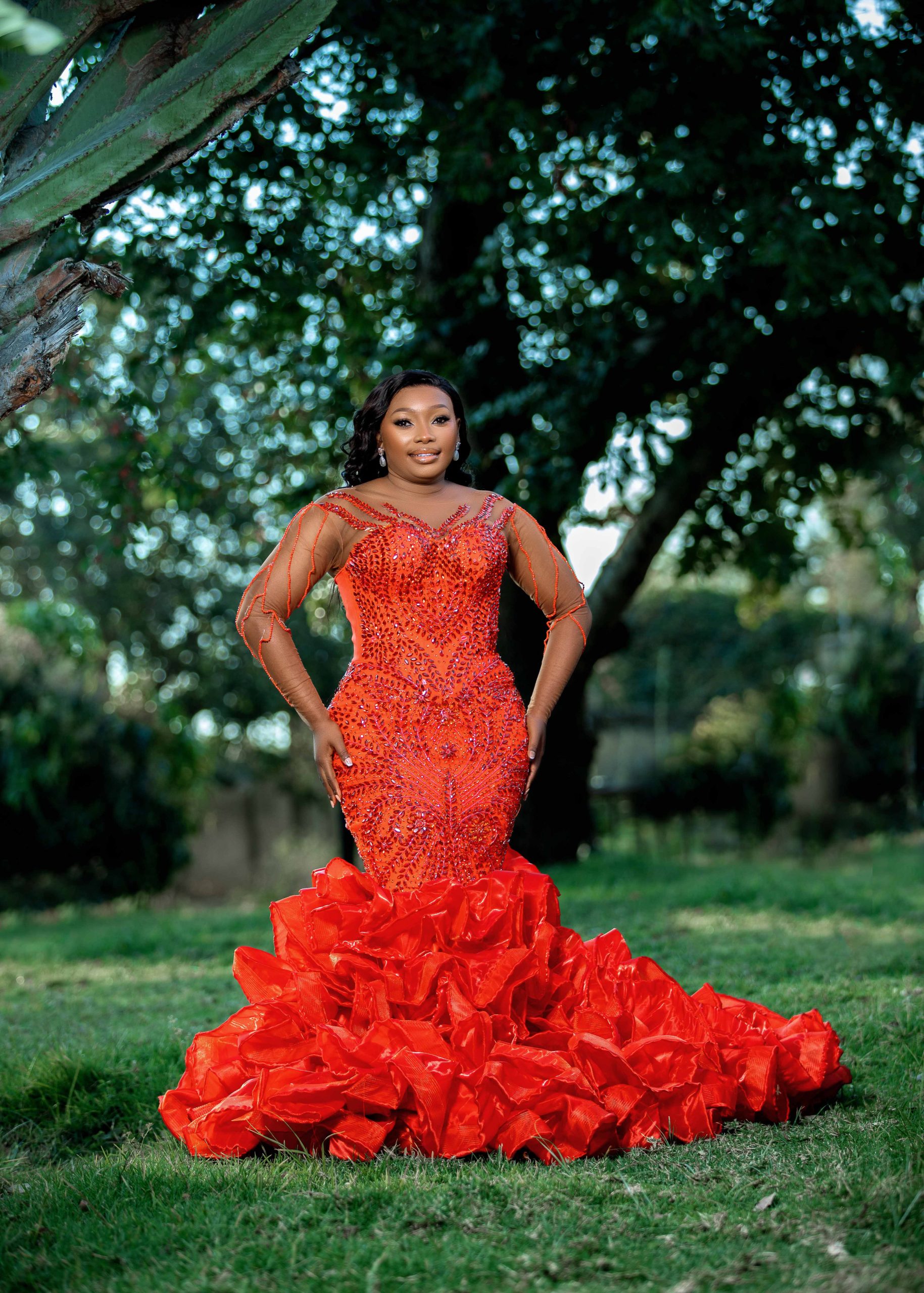 Elegant outdoor portrait in Iringa