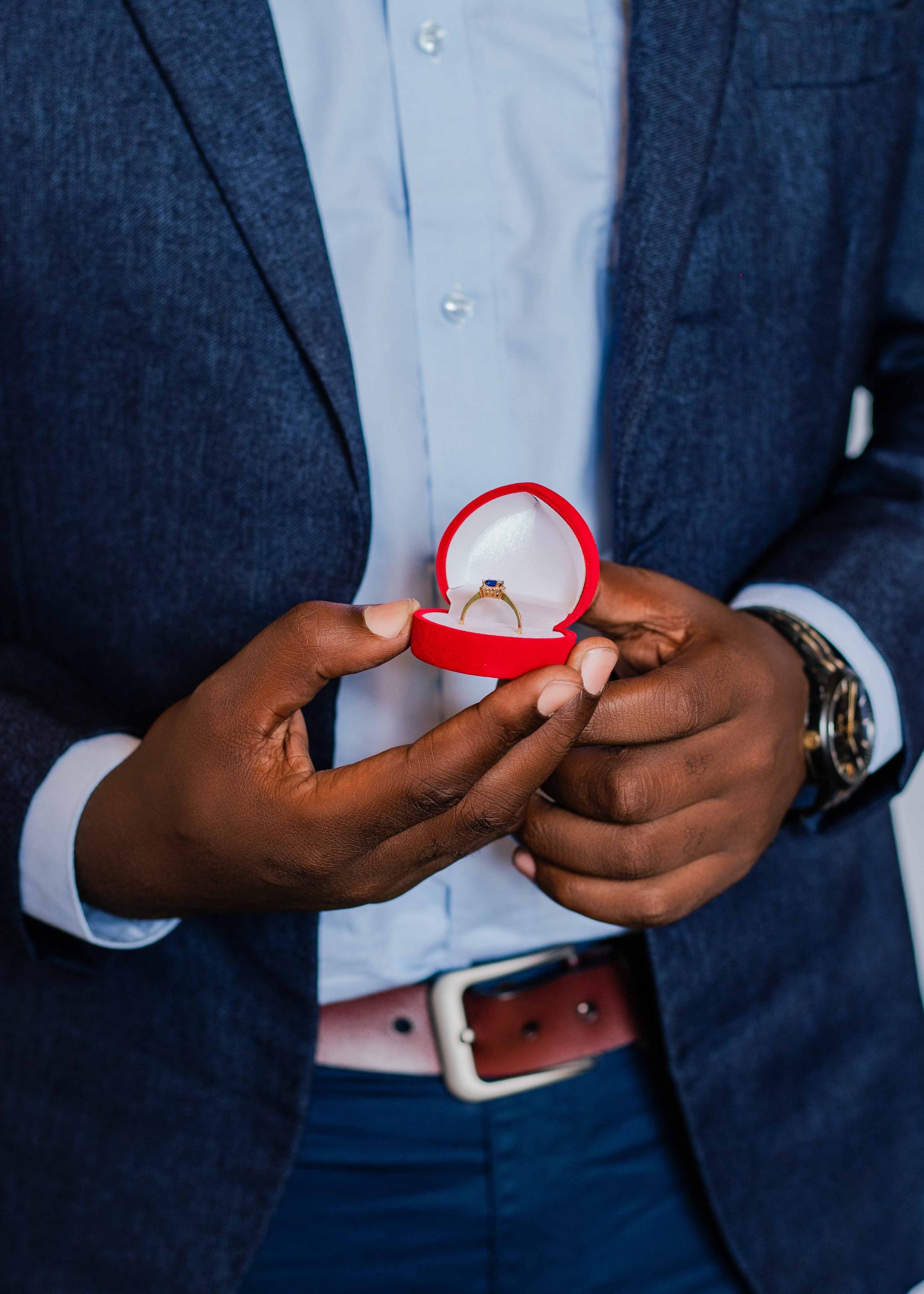 Wedding ring detail