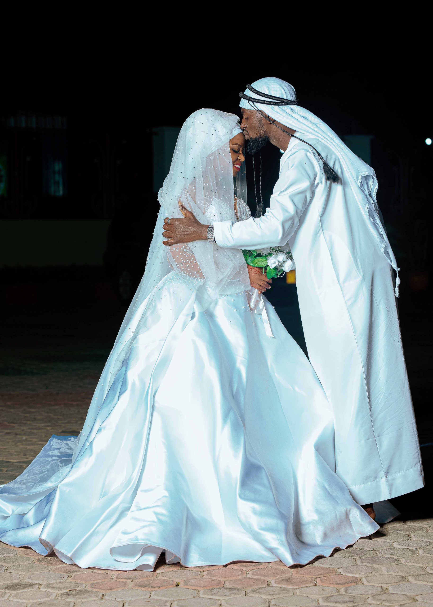 Elegant wedding moment in Iringa